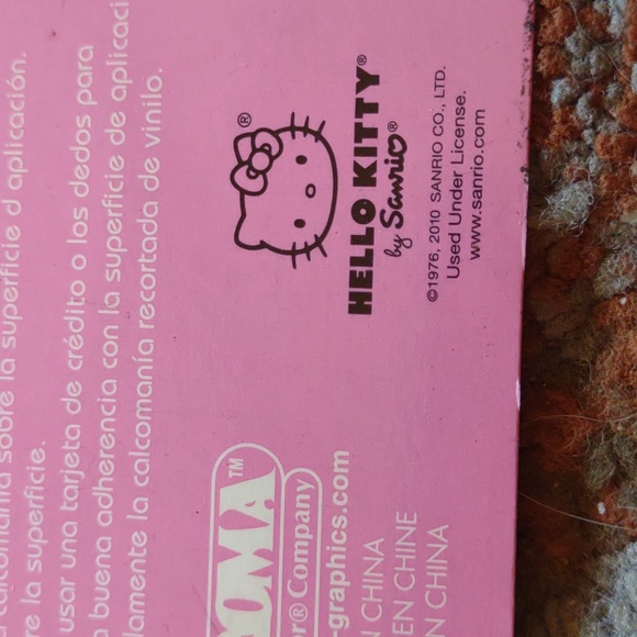 Hello kitty decals vtg - Picture 4 of 4